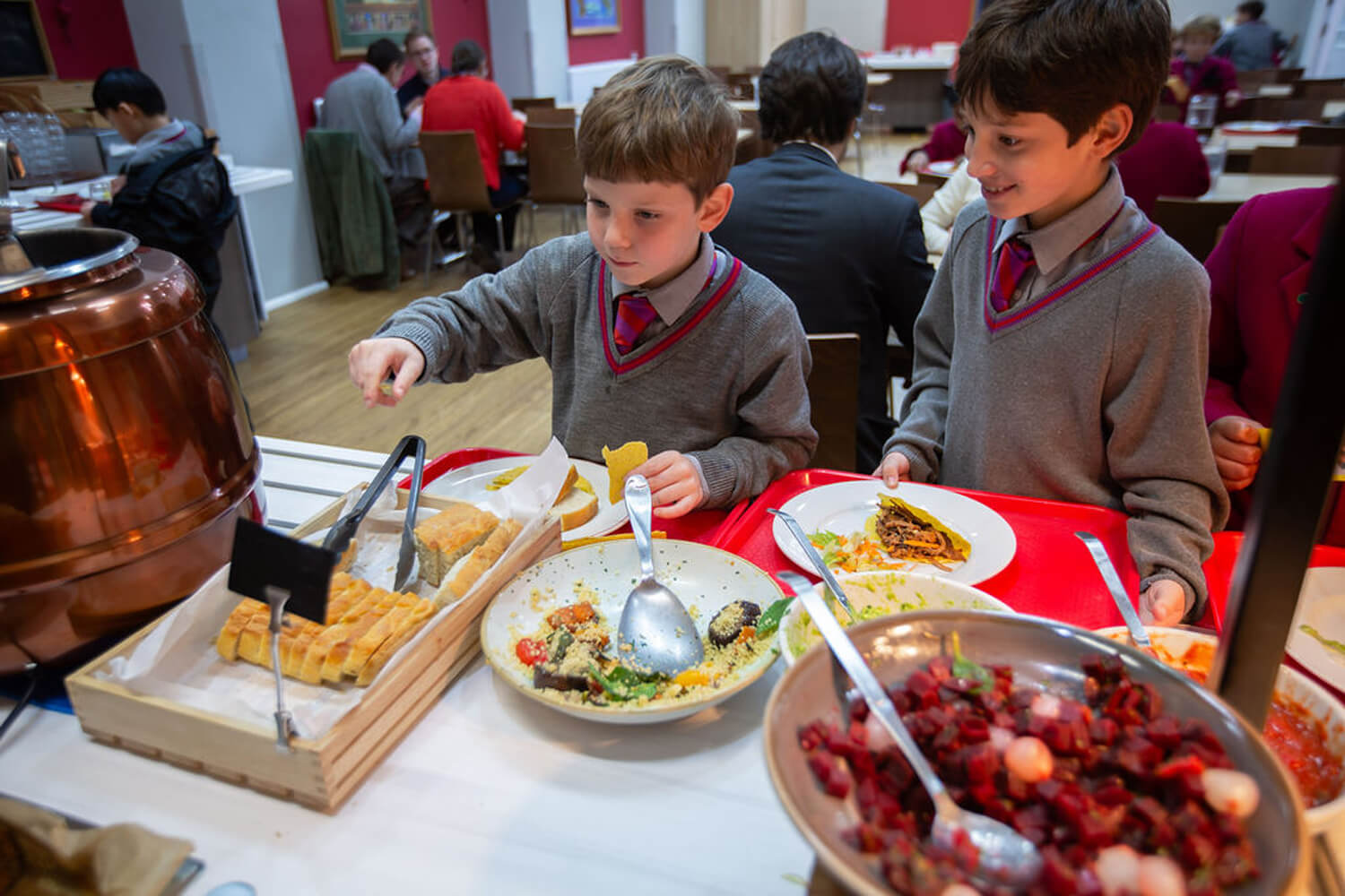 Admissions at Reception